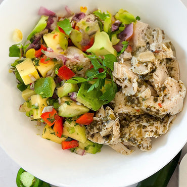 Cilantro Lime Chicken with Mango Salsa