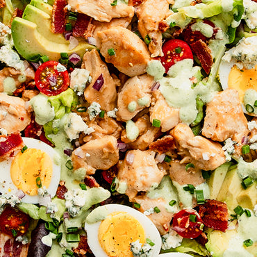 Roasted Garlic Chicken Cobb Salad
